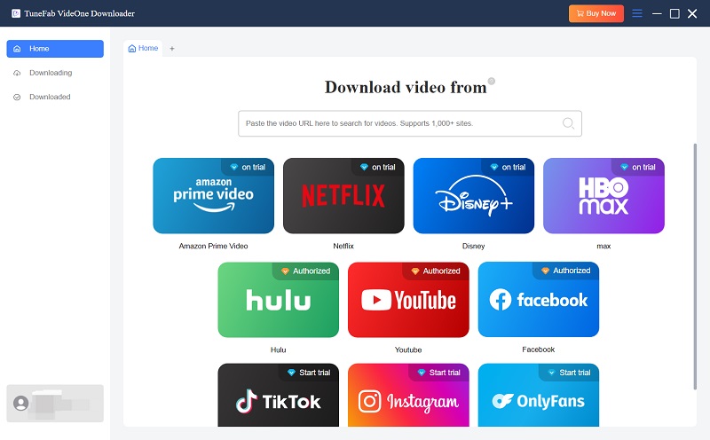 Select YouTube as the Video Streaming Service